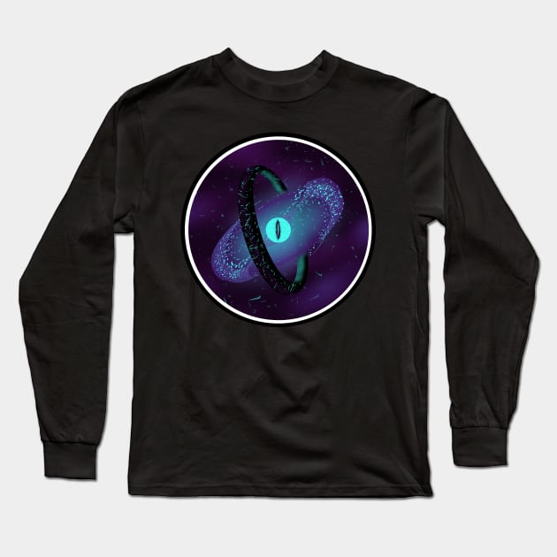 Galactic Angel Long Sleeve T-Shirt by AnthonyPanics